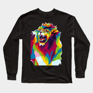 The Roaring Lion King Long Sleeve T-Shirt